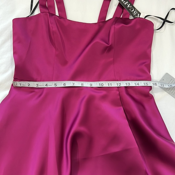 Xscape Dresses Xscape Double Strap Satin Aline Gown Poshmark